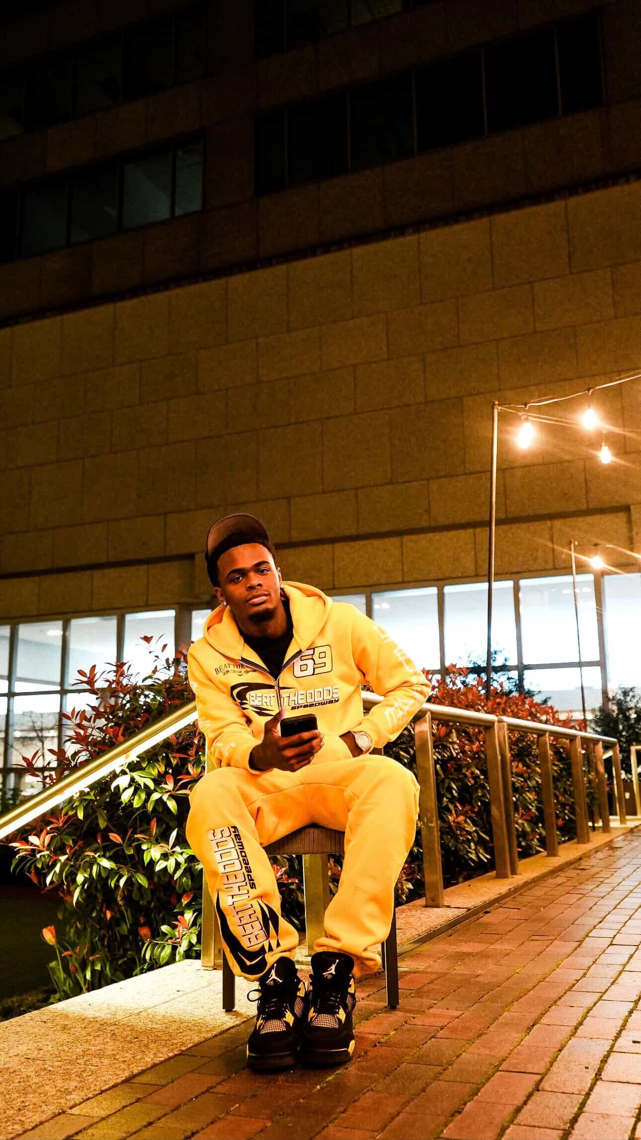 YELLOW 'SPEEDWAY' SET