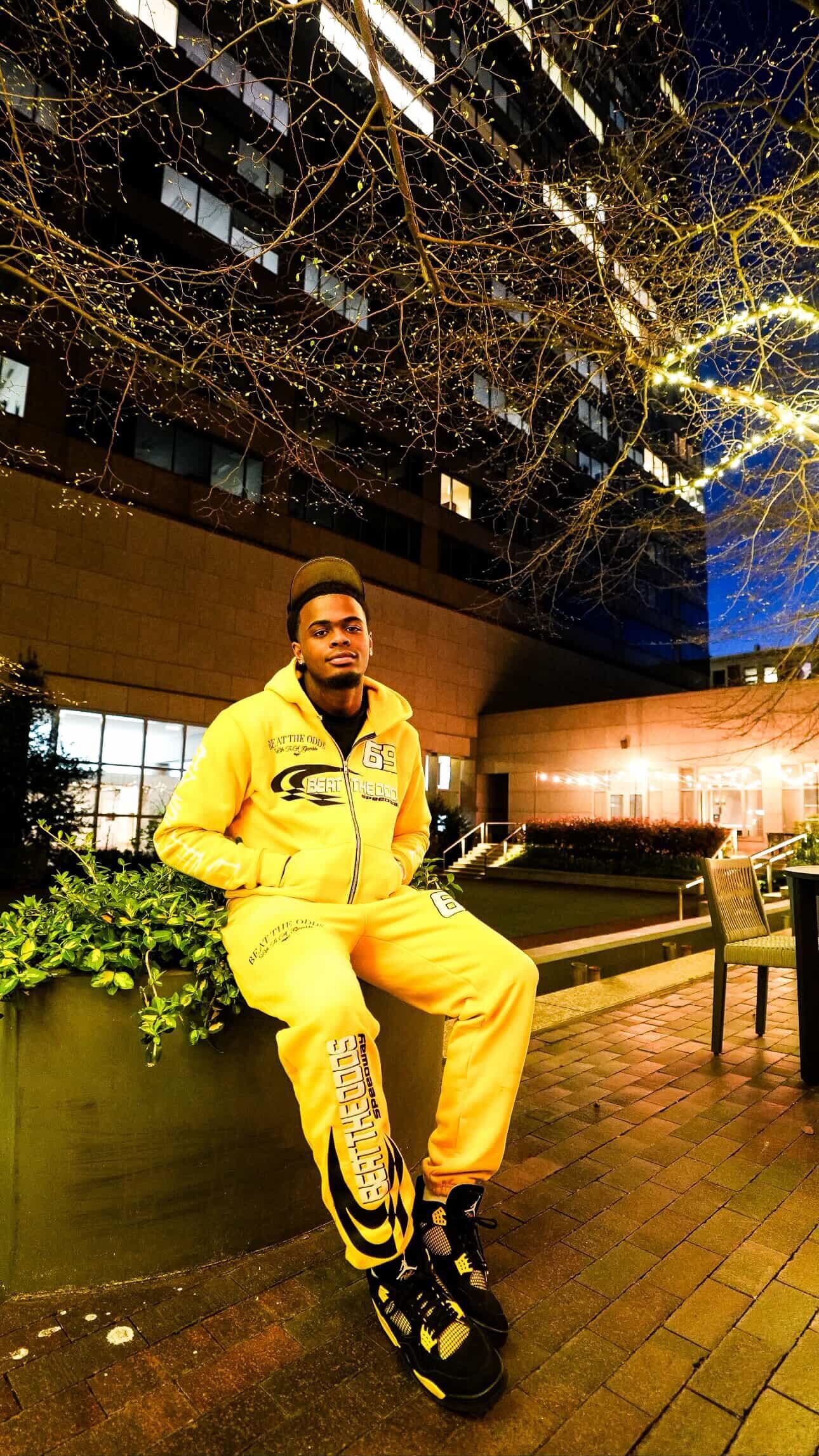 YELLOW 'SPEEDWAY' SET