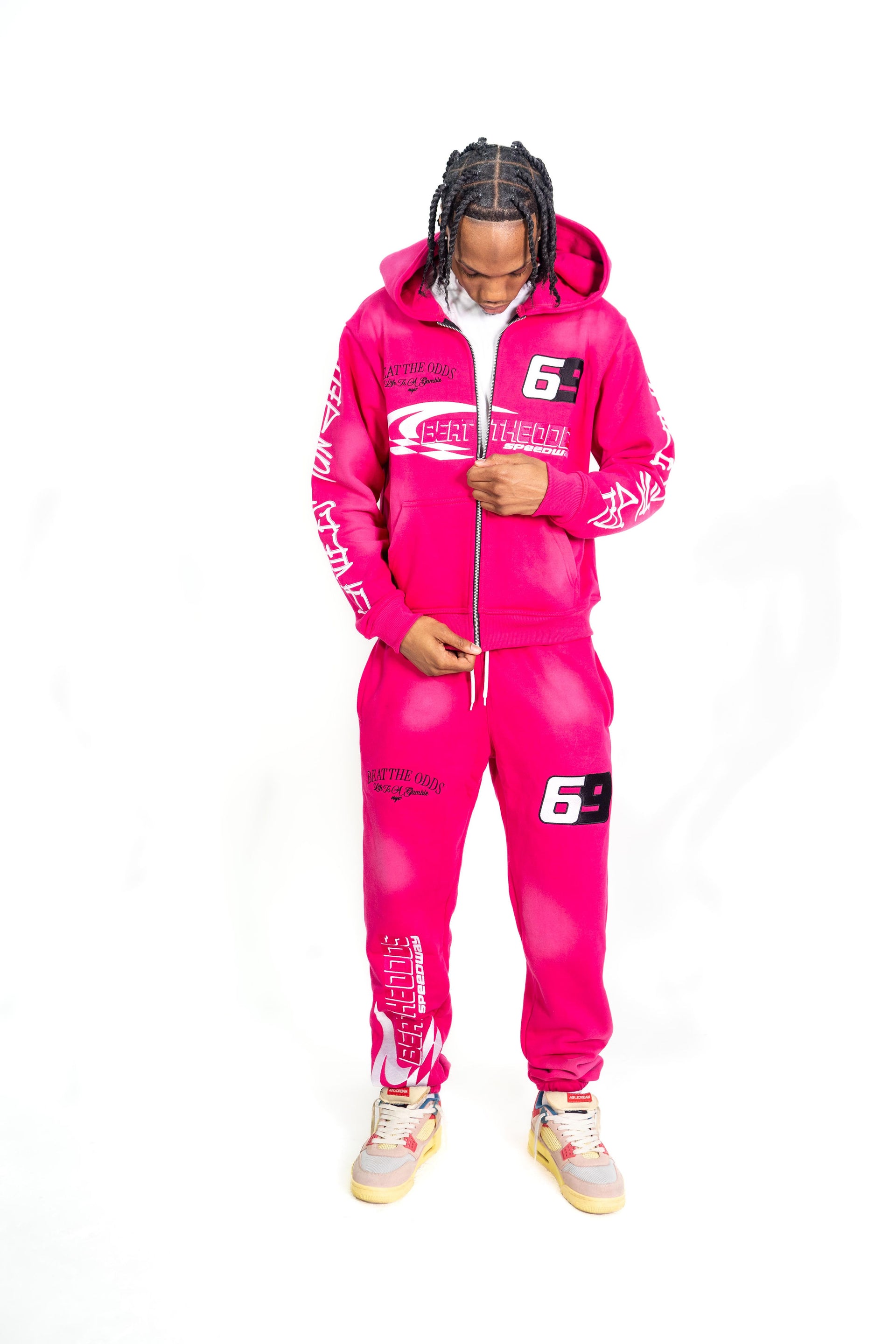 PINK 'SPEEDWAY' SET