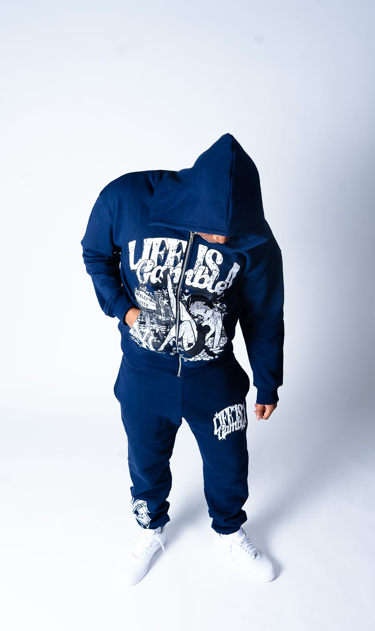 'LIAG' NAVY TRACKSUIT